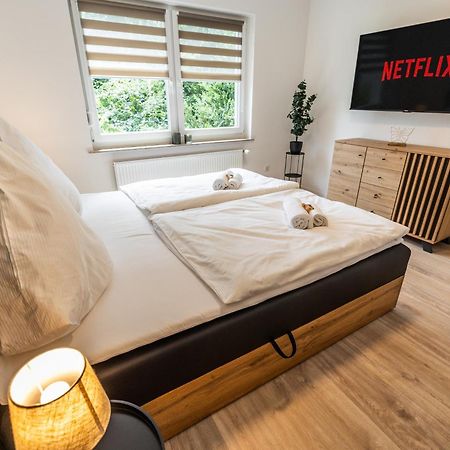 Eifelcomfort Modernes Apartment In Zentraler Lage 普鲁姆 外观 照片