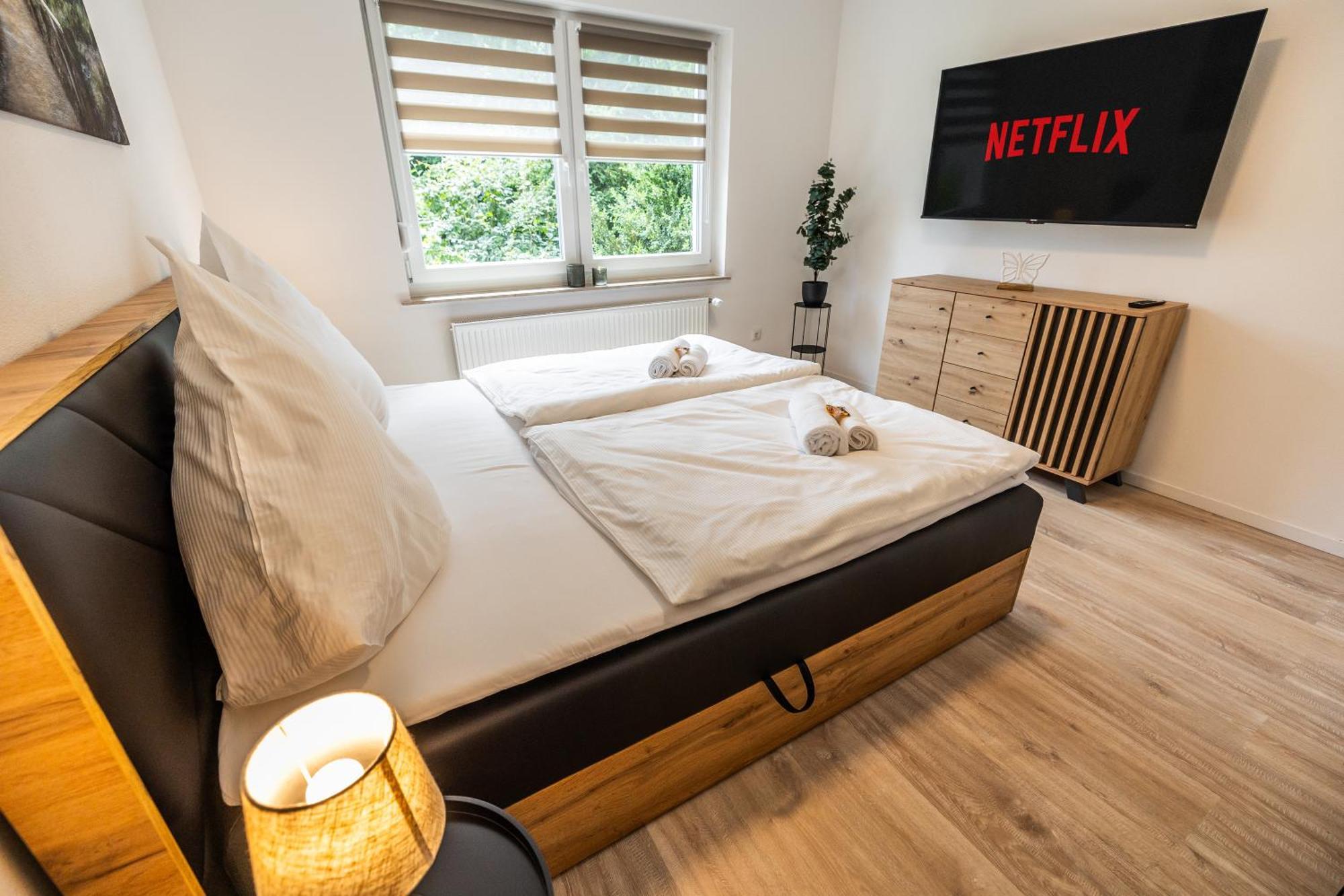 Eifelcomfort Modernes Apartment In Zentraler Lage 普鲁姆 外观 照片