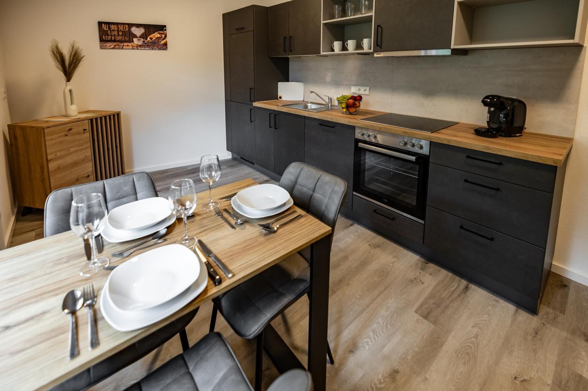 Eifelcomfort Modernes Apartment In Zentraler Lage 普鲁姆 外观 照片